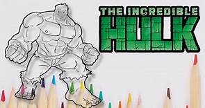 Hulk | The Avengers | come colorare | come disegnare | colora | disegna #supereroi #superhero