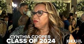 Interview with Cynthia Cooper on the red carpet at the 2024 Houston Sports Awards