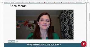 Montgomery County Public School Board of Education Meeting