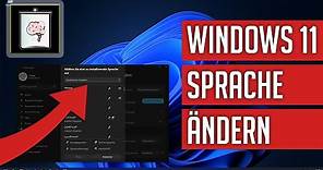 Windows 11: Sprache ändern | So Gehts!