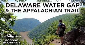 Hiking the Appalachian Trail through Delaware Water Gap