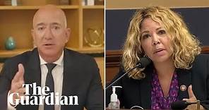 Congresswoman Lucy McBath plays emotional account of small business owner to Jeff Bezos