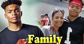 Justin Fields Family With Father,Mother and Girlfriend 2021