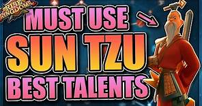 Best Sun Tzu Talents + Guide in Rise of Kingdoms