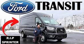 2023 Ford Transit: Is This Better Than The New Mercedes Sprinter?