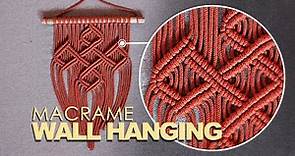DIY: Macrame Wall Hanging Tutorial / Celtic Knot Cross #3