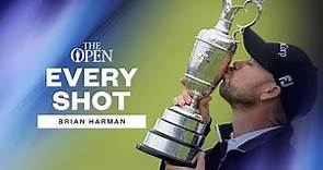 EVERY SHOT | Brian Harman Wins The 151st Open