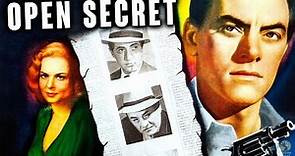 Open Secret (1948) Full Movie | John Reinhardt | John Ireland, Jane Randolph, Sheldon Leonard