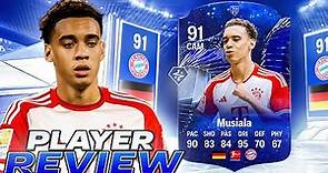 🔥91 TOTY HONOURABLE MENTIONS MUSIALA PLAYER REVIEW - EA FC 24 ULTIMATE TEAM