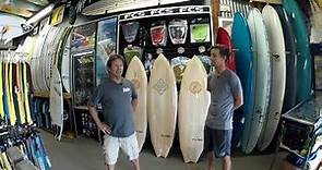 George Robinson talks about Balsa Surfboards