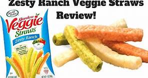 Garden Veggie Straws Review - Zesty Ranch by (Sensible Portions)