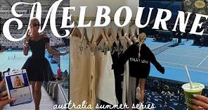 MELBOURNE: summer in australia diaries, prepping for australian open ...