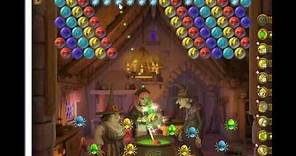 Bubble Witch Saga 4 green spiders Level 1