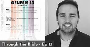 Genesis 13 Summary in 5 Minutes - 5MBS