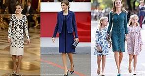 REINA LETIZIA ORTIZ - Todos sus looks en el Día de la Hispanidad