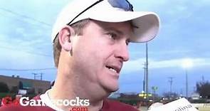 Steve Spurrier Jr. after Dec. 19 Gamecocks practice