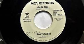 Mary Ann , Jimmy Martin , 1973