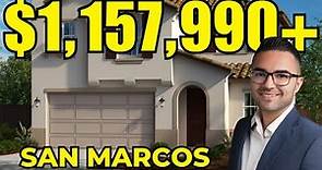 San Marcos Brand New KB Home With Views For Sale - The Foothills - 5 BED - 3.5 BA - 2,641 SQFT