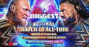 WWE Wrestlemania 38 Official and Full Match Card HD