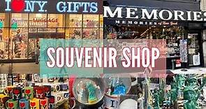 NYC SOUVENIR SHOPPING, TIMES SQUARE MANHATTAN | MEMORIES & I❤️NY GIFTS STORE, NEW YORK
