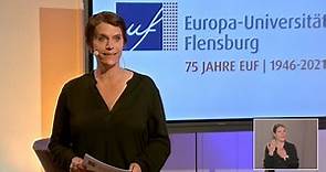 75-Jahr-Feier der Europa-Universität Flensburg (EUF)