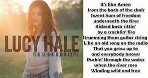 Lucy Hale - You Sound Good To Me [Lyrics]