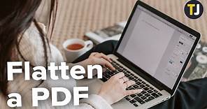 How to Flatten a PDF