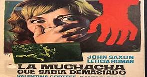LA MUCHACHA QUE SABIA DEMASIADO (1962) de Mario Bava, VOSE