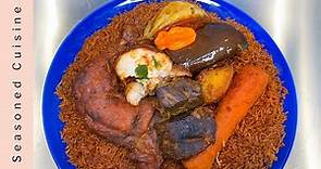 THE BEST JOLLOF RICE | Gambian - Senegalese Benachin | How To Make Jollof Rice