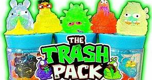 Trash Pack Series 7 JUNK GERMS Best Trashies Ever 5 &12 Pack Unboxing Toy Review