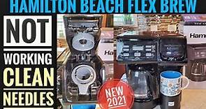 HOW TO FIX Hamilton Beach FlexBrew Trio Coffee Maker K-Cup CLEAN NEEDLES REPAIR