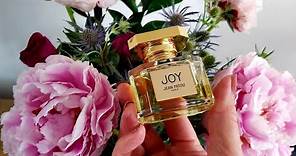 Joy by Jean Patou. A review of this discontinued iconic fragrance.
