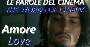 ❤ The words of cinema: "Love" from "Don Juan De Marco" (1995) by Jeremy Leven. Le parole del cinema.