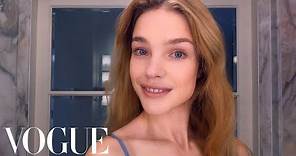 How Supermodel Natalia Vodianova Combats Jet-Lagged Skin | Beauty Secrets | Vogue