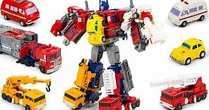 Transformers Bumblebee Ironhide Ratchet Optimus Prime Grapple Inferno ...