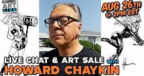 Live Art Sale and Conversation with Comic Artist Howard Chaykin