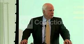 MCCAIN AT NEW AMERICAN FOUNDATION CONFERENCE
