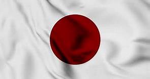 Japan Flag Waving Background | HD | FREE DOWNLOAD