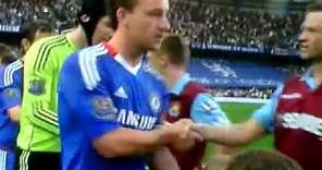 Wayne Bridge again refuses to shake hands with John Terry 23.04.2011