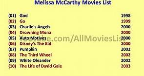 Melissa McCarthy Movies List