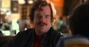 Philip Seymour Hoffman as Lester Bangs in the film "Almost Famous" (Untitled Cut). All scenes.