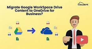Google Drive to OneDrive for Business! Migrate Google Workspace content to Microsoft Office 365 free