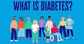 What is diabetes? [Spoken in English]