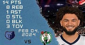 David Roddy player Full Highlights vs CELTICS NBA Regular season game 04-02-2024