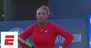 Serena Williams loses to Johanna Konta, worst defeat of Williams' career [Highlights] | ESPN
