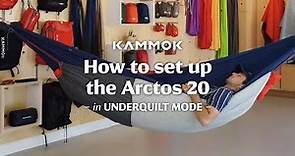 How to Set Up the Arctos 20 in Underquilt mode
