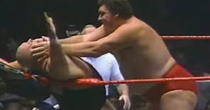 Andre the Giant vs King Kong Bundy 1985