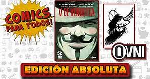 V de Vendetta Edición Absoluta - Ovni Press - Cómics para Todos