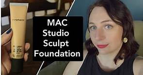 MAC Studio Sculpt Foundation SPF 15 NW20 - Try On & Review
