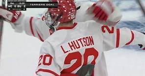 Montreal Canadiens top prospect Lane Hutson incredible season Highlight tape with BU